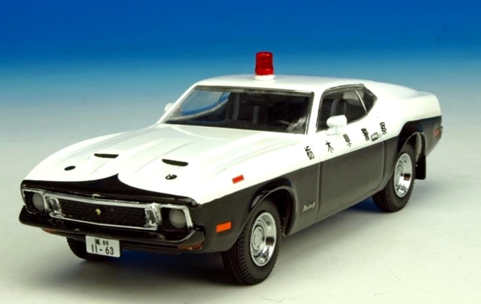プレミアムX 1/43 フォード マスタング マッハ1 栃木県警察本部高速