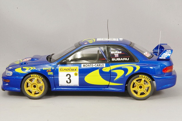 オートアート 1/18 スバル インプレッサ WRC 1997 モンテカルロ ラリー