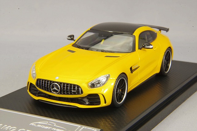 オールモストリアル 1/43 メルセデス AMG GT R パールイエロー