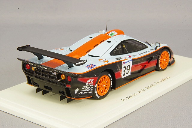 絶版 1/43 ガルフ マクラーレン F1 GTR ルマン 1997 関谷正徳 絶版 1/43 ガルフ マクラーレン F1 GTR ルマン 1997 関谷正徳