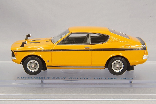 中古ミニチュア模型　Mitsubishi Galant GTO MR オレンジ 中古ミニチュア模型 Mitsubishi Galant GTO MR オレンジ - メルカリ