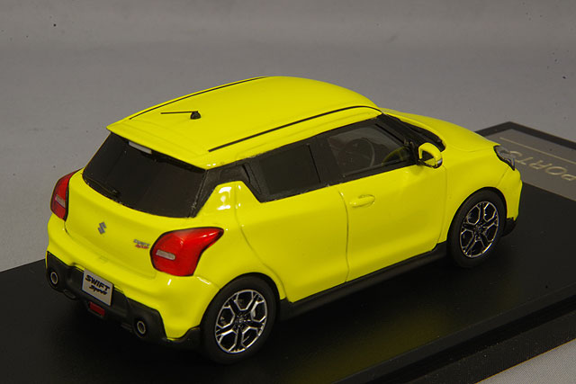SUZUKI SWIFT SPORTS (2017) ミニカー　ハイストーリー SUZUKI SWIFT SPORTS (2017) プレミアムシルバーメタリック