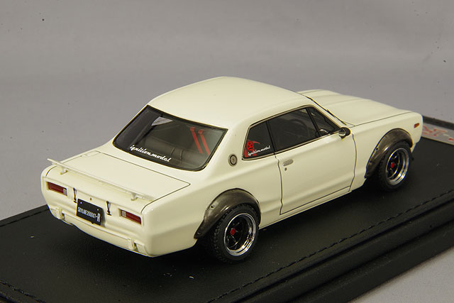 イグニッションモデル　1/43 スカイライン　GT-R KPGC10 ホワイト イグニッションモデル 1/43 日産 スカイライン 2000 GT-R (KPGC10