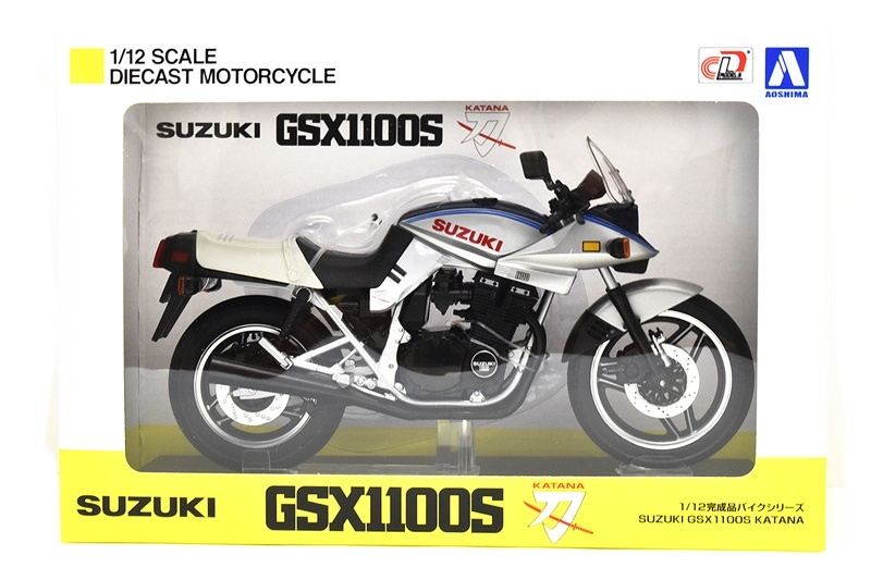 スカイネット 1/12 スズキ GSX 1100S カタナ SD ブルー/シルバー