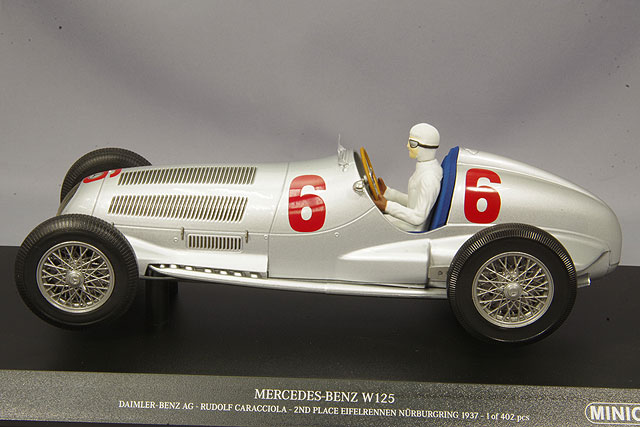 未開封メルセデスベンツ W125 レーシングカー ミニカー Amazon | スケールカーモデル 1/24 メルセデスベンツ W125 1937