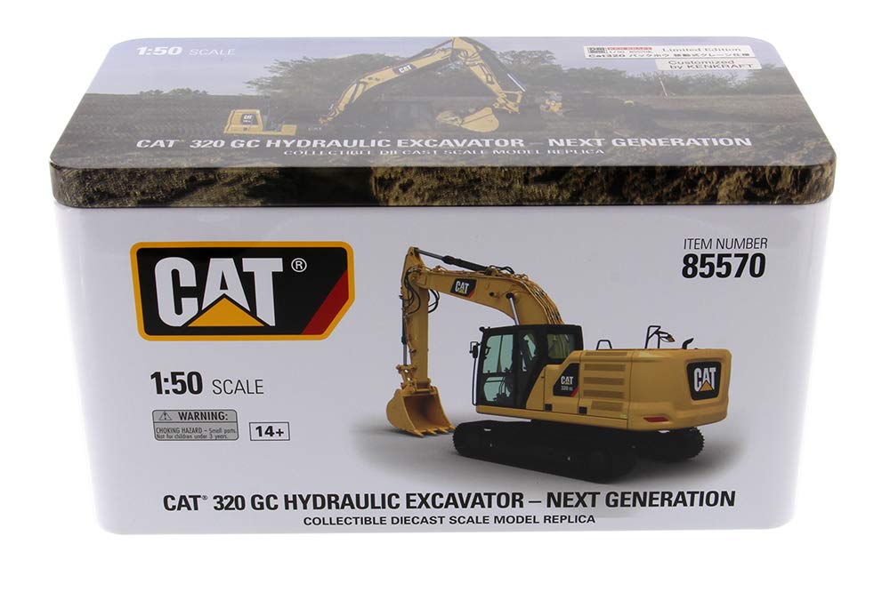 ケンクラフト 1/50 Cat 320 バックホウ 移動式クレーン仕様 限定モデル