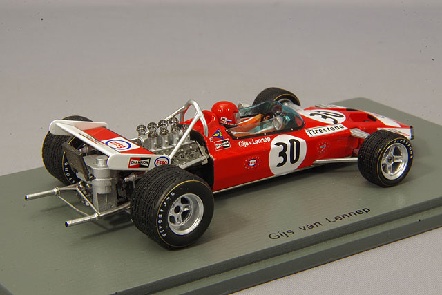 スパーク 1/43 サーティース TS7 1971 F1 オランダGP #30 G.v.レネップ 