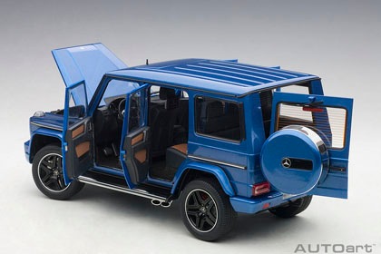 オートアート 1/18 メルセデス AMG G63 2017 メタリック・ブルー