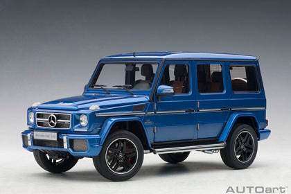 オートアート 1/18 メルセデス AMG G63 2017 メタリック・ブルー