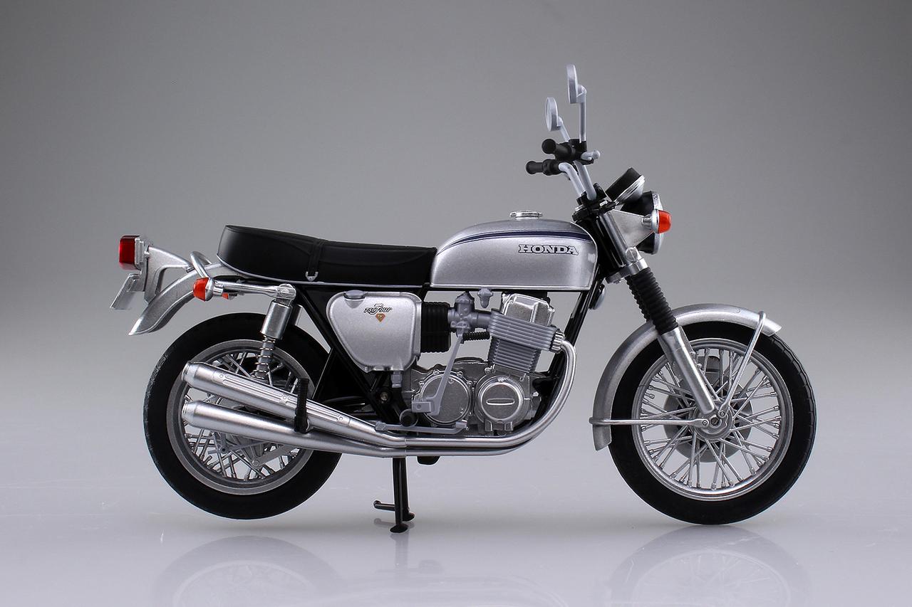 アオシマ スカイネット 1/12 ホンダ CB750 FOUR (K2) シルバー