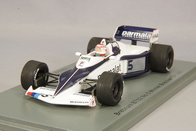 スパーク 1/43 ブラバム BT52 1983 F1 ブラジルGP ウィナー #5 N.ピケ