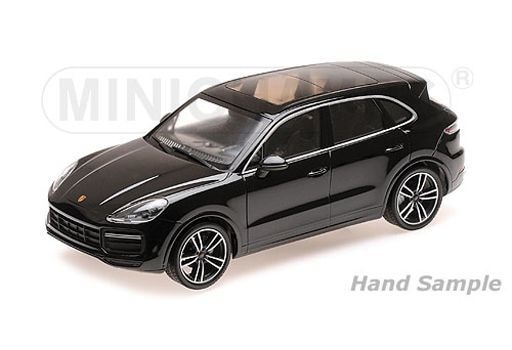 ミニチャンプス 1/18 ポルシェ カイエン ターボ S 2017 ブラック 504台 