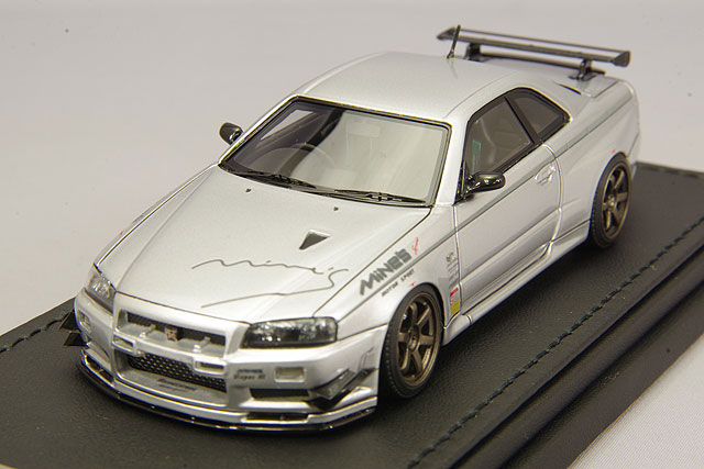 イグニッションモデル 1/43 日産 スカイラン GT-R Mine's (R34