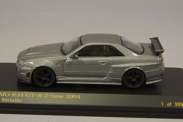 カーネル 1/64 ニスモ R34 GT-R Z-tune 2004 グレーメタリック