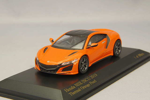 カーネル 1/64 ホンダ NSX (NC1) 2019 サーマルオレンジパール