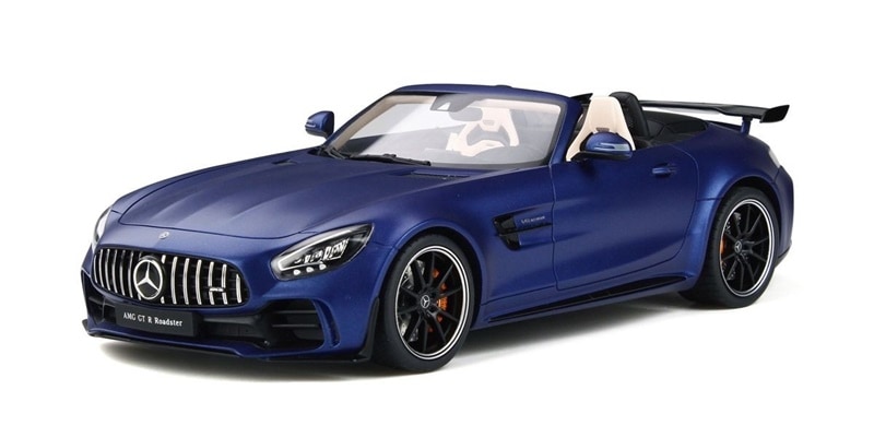 GT SPIRIT 1/18 Mercedes AMG GTR Roadster (Matte Blue) | すべての