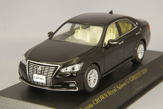 カーネル 1/43 トヨタ クラウン ロイヤルサルーン G (GRS210) 2016