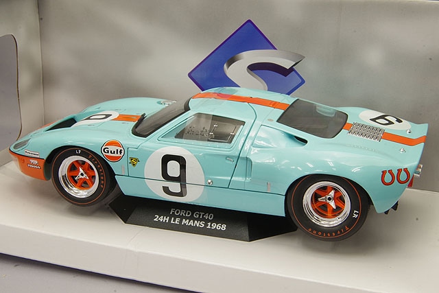 ソリド 1/18 フォード GT40 Mk.1 ワイドボディ ガルフ 1968 ルマン24H