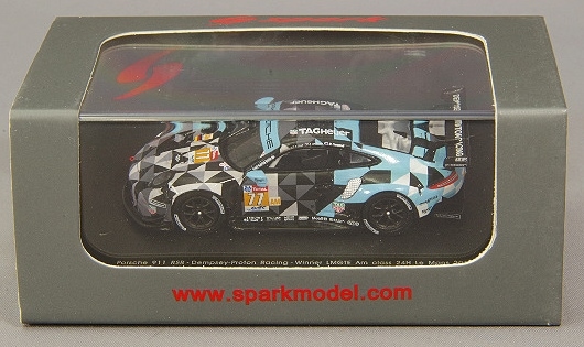 スパーク 1/87 ポルシェ 911 RSR 2018 ルマン24H クラスウィナー