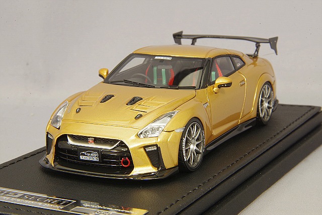 イグニッションモデル 1/43 トップシークレット GT-R R35 ゴールド