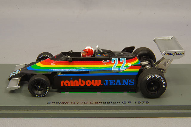 スパーク 1/43 エンサイン N179 #22 カナダGP 1979 Marc Surer 黒 