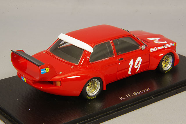 Spark 1/43 BMW 320 Turbo DRM 19 ミニカー スパーク 1/43 BMW 320 DRM 1977 マインツ-フィンテン #19 K-H