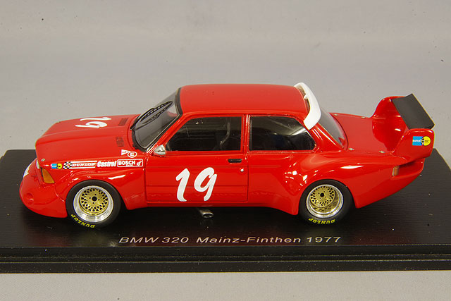 スパーク 1/43 BMW 320 DRM 1977 マインツ-フィンテン #19 K-H
