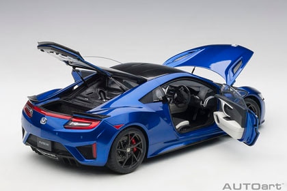 AUTOart オートアート ホンダ NSX NC1 青ブルー オートアート AUTOart 1/18 ホンダ NSX (NC1) 2016 ヌーベル