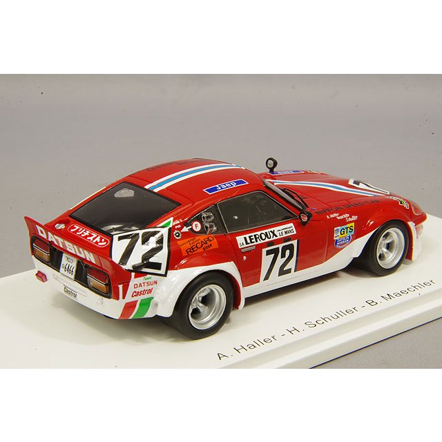 ミニカー S3581 Datsun 240 Z Le Mans 1975 1/43 Datsun 240Z No.72 24H Le Mans 1975【S3581】 | スパーク