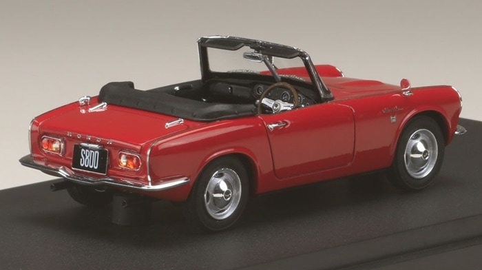 1/43 ホンダS800 オープンモデル　美品 新品 1/43 アシェット 国産名車コレクション ホンダ S800（1966