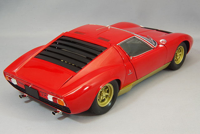 未展示品 京商 1/18 ランボルギーニミウラ P400 SV レッド 予約] 京商