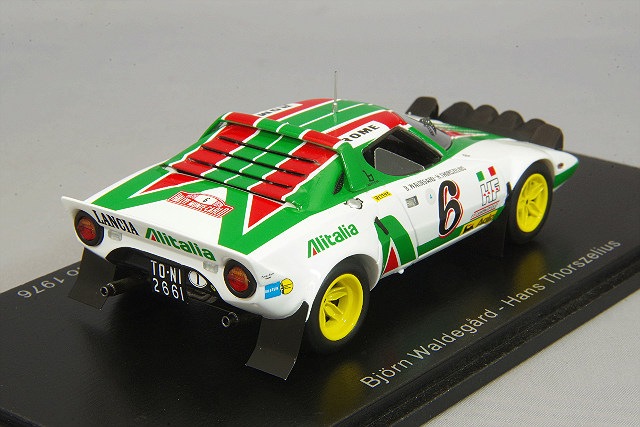 スパーク 1/43 ランチア ストラトス HF 1976 ラリー モンテカルロ 2位