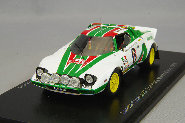 スパーク 1/43 ランチア ストラトス HF 1976 ラリー モンテカルロ 2位