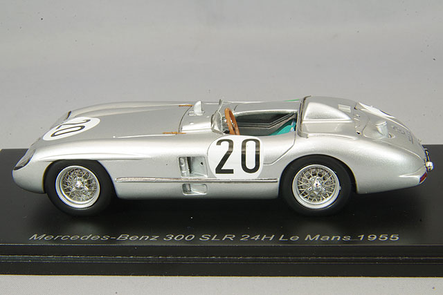 スパーク 1/43 メルセデスベンツ 300 SLR 1955 ルマン24H #20 P