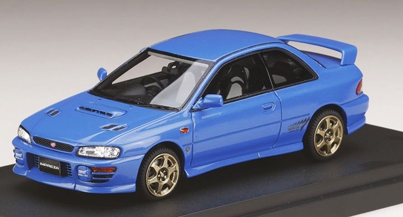 MARK43 1/43 スバル インプレッサWRX タイプR Sti Ver.1997(GC8