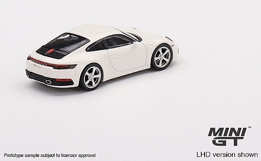 MINI GT 1/64 ポルシェ 911 カレラ S ホワイト 1/64スケール MINI GT「ポルシェ911(992)カレラS」(ホワイト