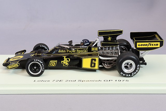 スパーク 1/43 ロータス 72E 1975 F1 スペインGP 2位 #6 J.イクス