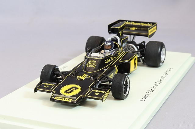 スパーク 1/43 ロータス 72E 1975 F1 スペインGP 2位 #6 J.イクス