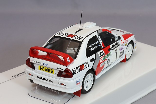 イクソ 1/43 三菱 ランサー エボリューション IV 1997 RAC ラリー 6位