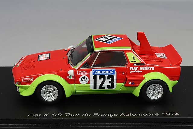 FIAT ABARTH X1/9 PROTOTIPO 1/43 ミニカーFIAT ABARTH X1/9 PROTOTIPO