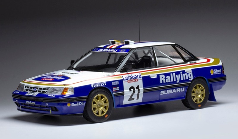 イクソモデル スバル レガシィ RS 1991年RACラリー Berglund イクソモデル スバル レガシィ RS 1991年RACラリー Berglund