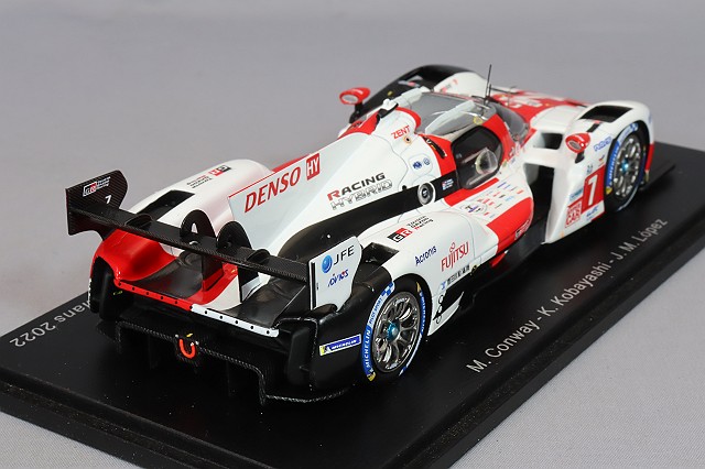スパーク 1/43 トヨタ GR010 ハイブリッド GAZOOレーシング 2022