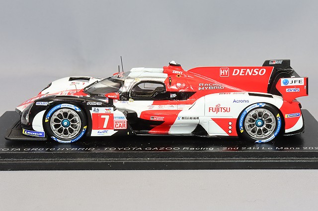 スパーク 1/43 トヨタ GR010 ハイブリッド GAZOOレーシング 2022