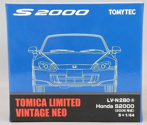 トミカリミテッドヴィンテージ NEO 1/64 ホンダ S2000 2006年式 青
