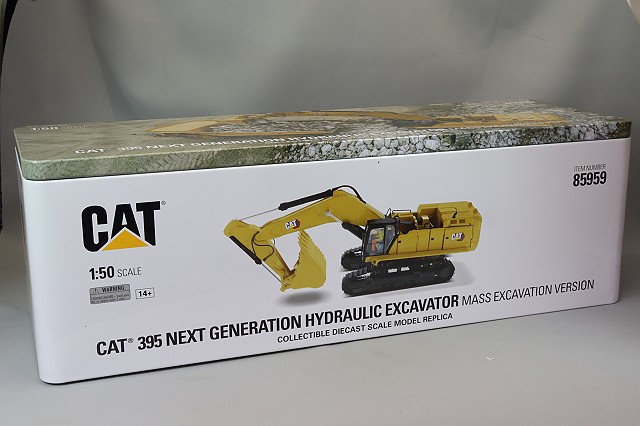 ダイキャストマスター 1/50 Cat 395 ラージ ハイドロリック エクスカ