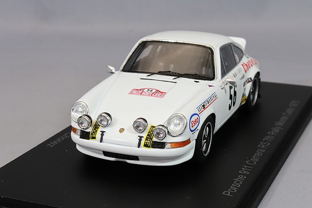 スパーク 1/43 ポルシェ 911 カレラ RS 1975 モンテカルロ ラリー 7位