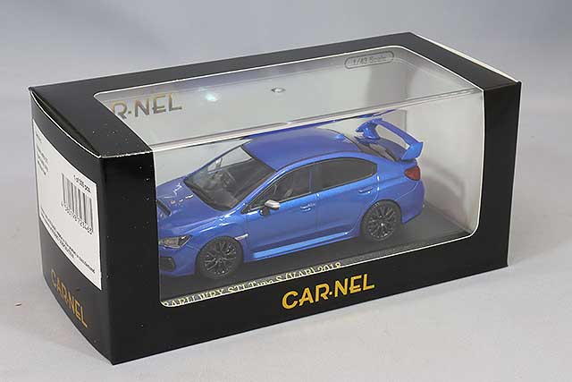 カーネル 1/43 スバル WRX STI Type S (VAB), 2018 WR, ブルーパール