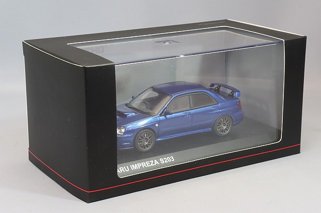 京商 1/43 スバル インプレッサ S203 ブルー 【レジン製】 | すべての