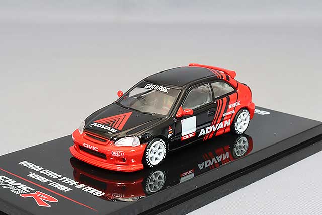 イノモデル 1/64 ホンダ シビック タイプR (EK9) 