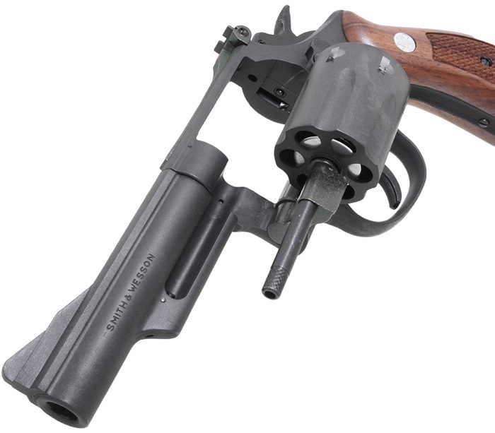 HWS東京店カスタムS&W M19 ラウンドグリップHW 4インチ ハートフォード HWS モデルガン S&W M19 4インチ HW 木製